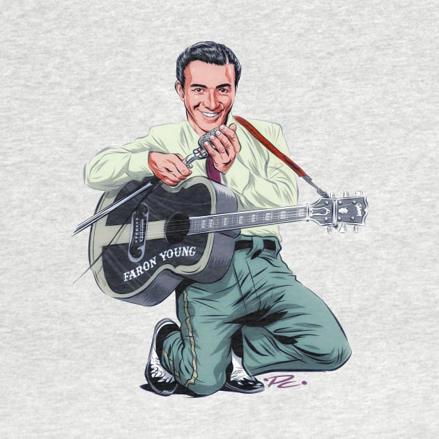 Faron Young - An illustration by Paul Cemmick by PLAYDIGITAL2020